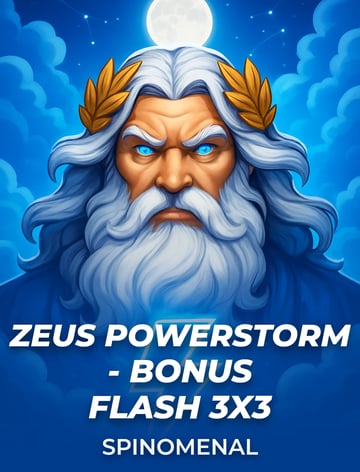 Zeus Powerstorm - Bonus Flash 3x3