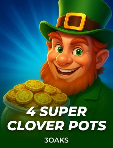 4 Super Clover Pots
