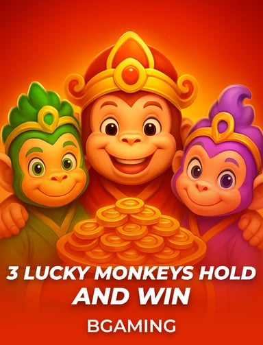 3 Lucky Monkeys Hold and Win