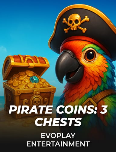 Pirate Coins: 3 Chests