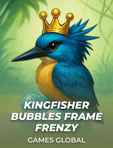 Kingfisher Bubbles Frame Frenzy