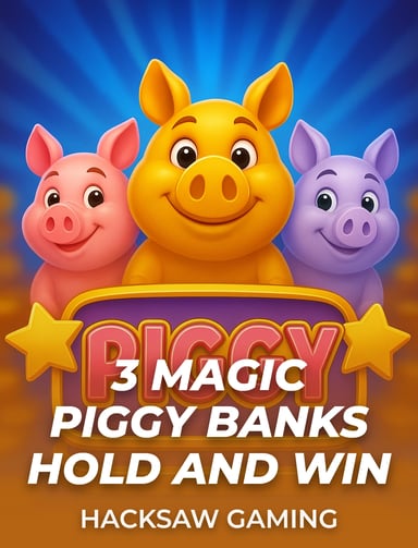 3 Magic Piggy Banks Hold and Win